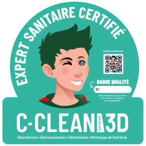 Badge qualité c-clean 3D